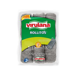 Esponja VIRULANA rollito x 6u