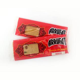 Turrón maní con fruta ARRUFAT x 100 gr