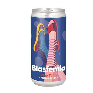 Vino tinto BLASFEMIA - lata x 269 cc